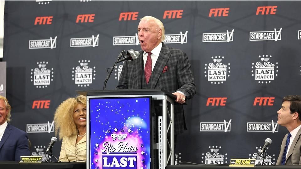 Ric Flair is a 16-time world champion