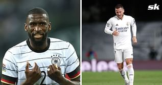 WATCH: Eden Hazard screams in pain as Rudiger takes him down with horror tackle during Real Madrid pre-season training