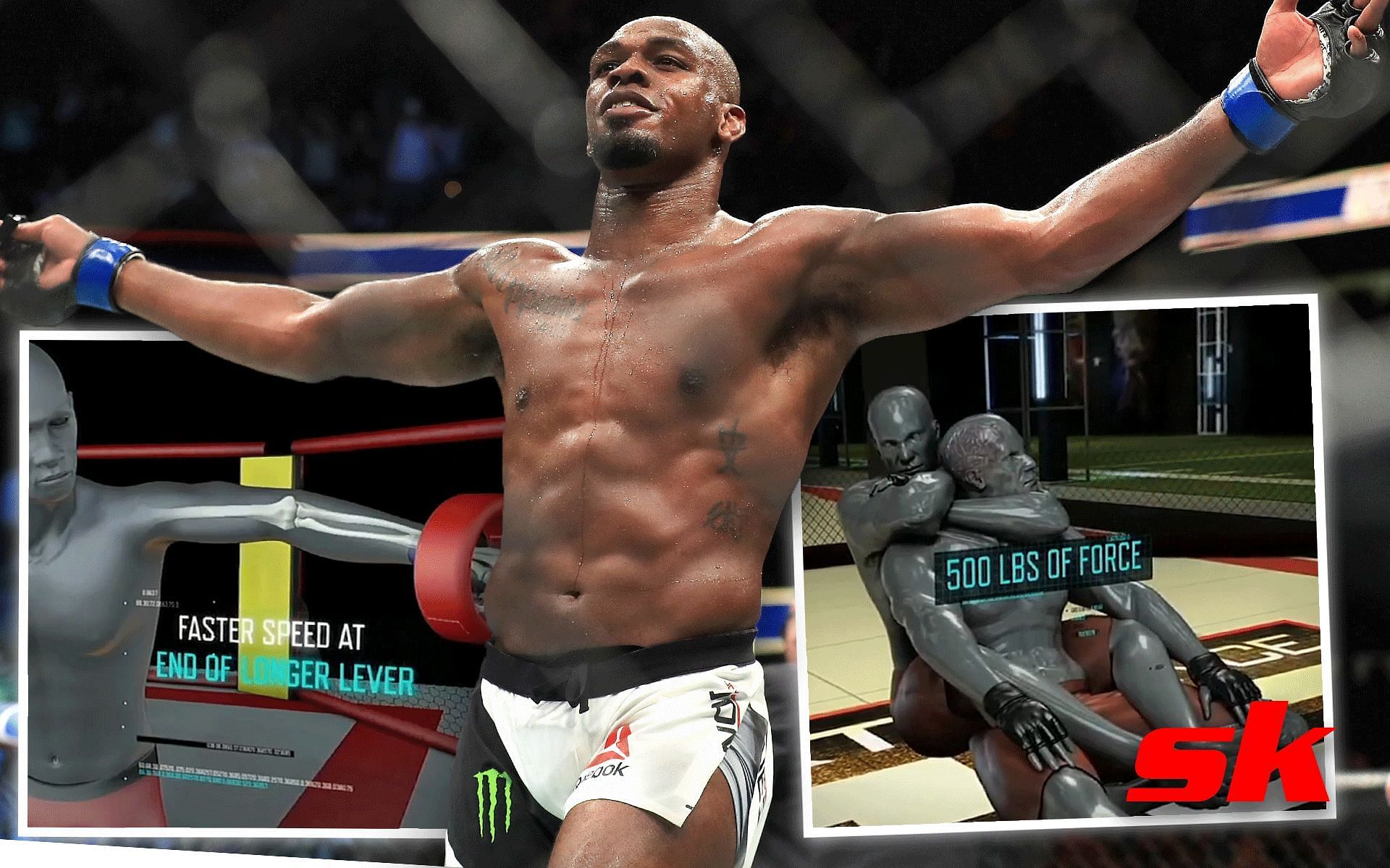 Jon Jones Wingspan How Does Bones Massive Reach Help Him Inside The Octagon