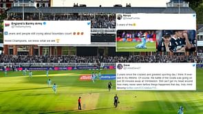 "On this day in 2019, Cricket lost" - Fans recall England's World Cup triumph with mixed emotions