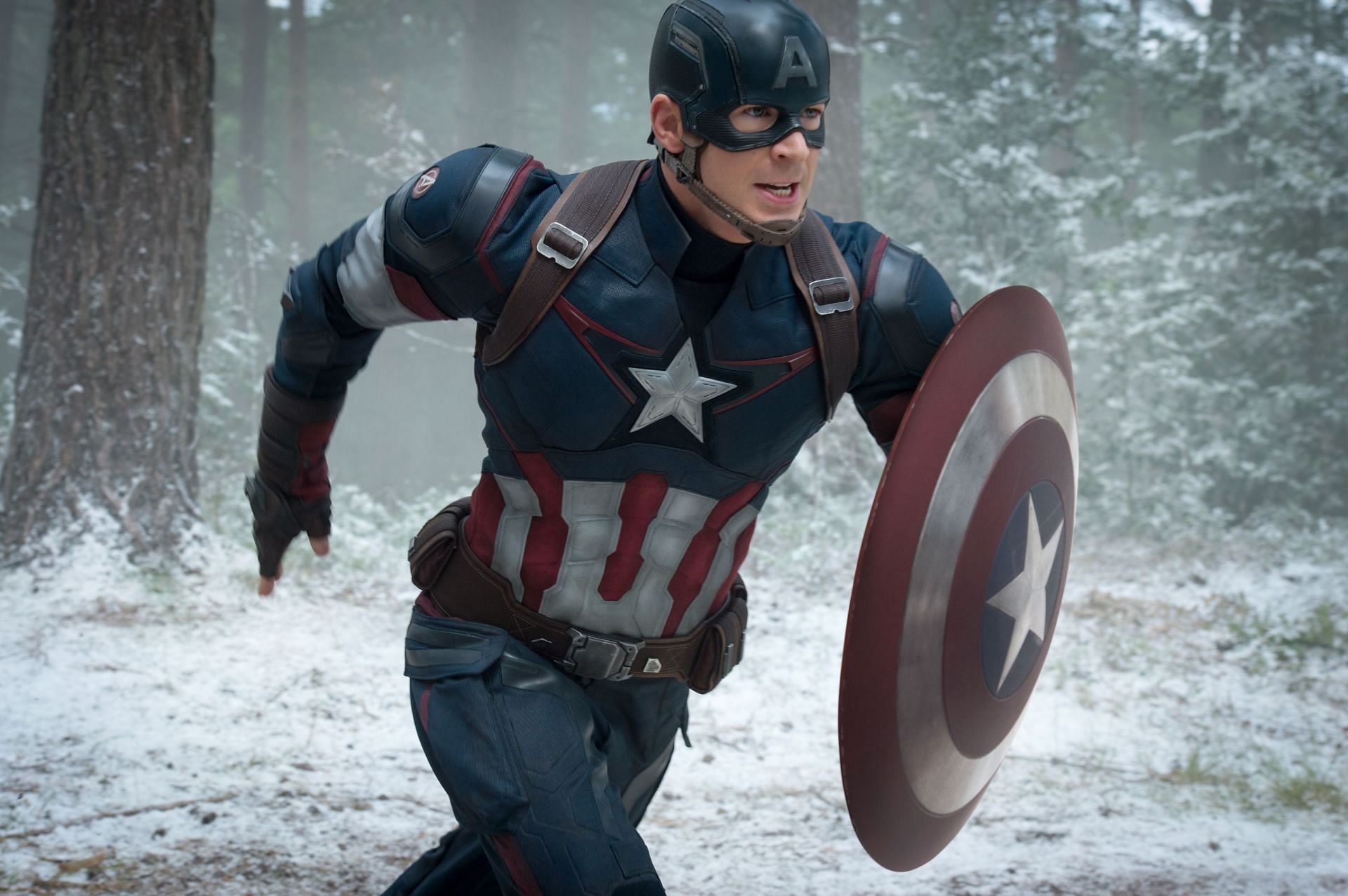 Chris Evans as Captain America (Image via Marvel)