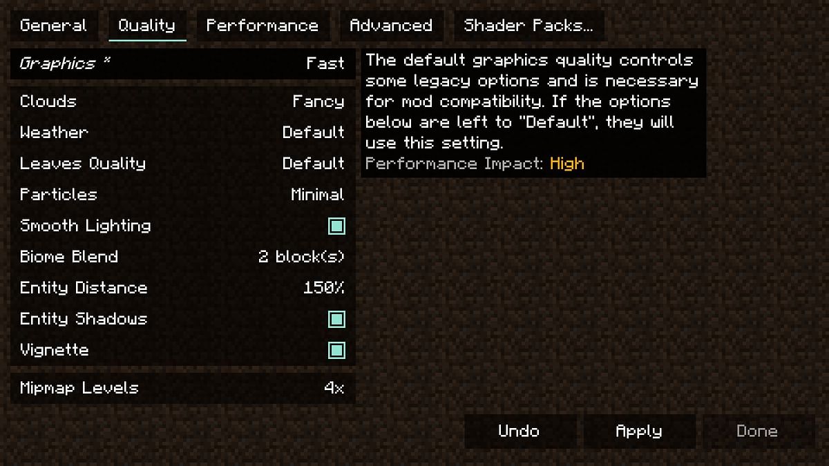 Best Sodium Settings For Optimal Fps In Minecraft 119 Update