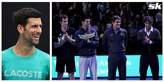 Novak Djokovic reacts to joining Roger Federer, Rafael Nadal and Andy Murray at Laver Cup 2022