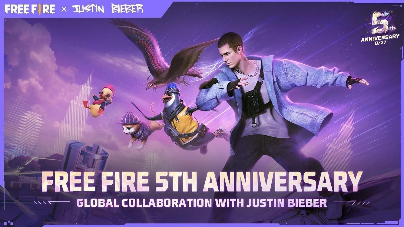 A brand new character portraying Justin Bieber will be unveiled (Image via Garena)