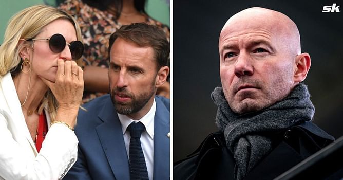 "He is a pain in the a** and I will be having a word with him" - England manager Gareth Southgate's wife slams Alan Shearer over holiday video