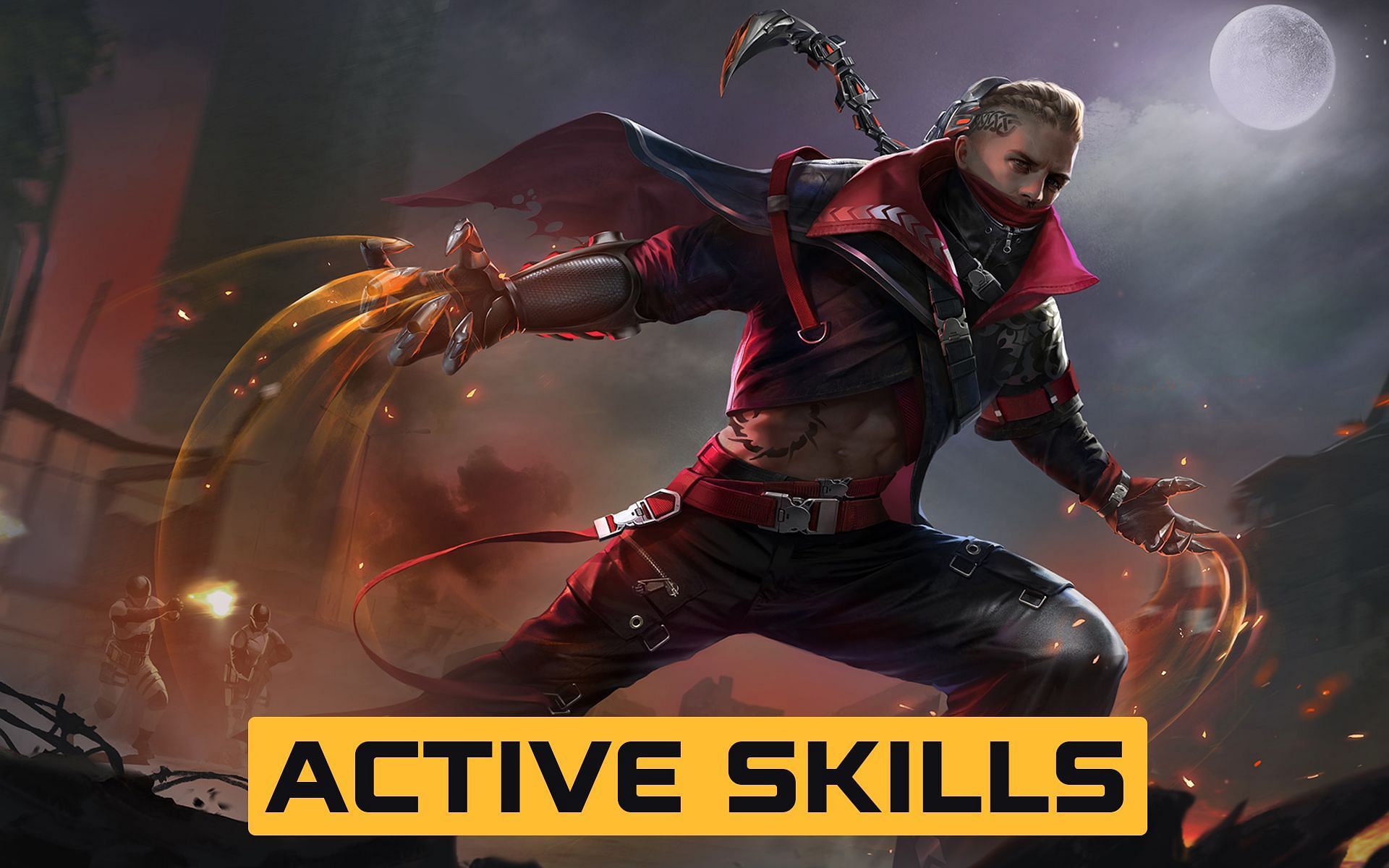 Free Fire characters with active skills are highly useful (Image via Sportskeeda)