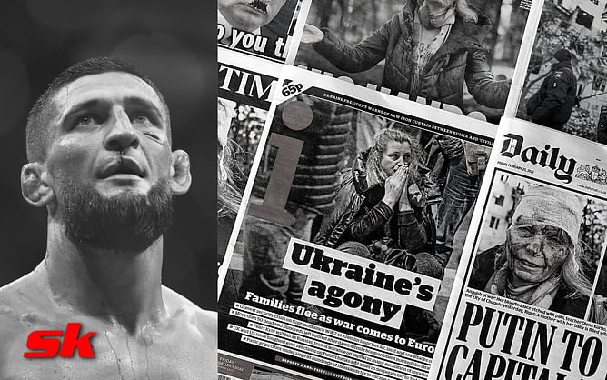 "I am proud of my Motherland" - Khamzat Chimaev disapproves of politics interfering with sports amid Russia-Ukraine conflict