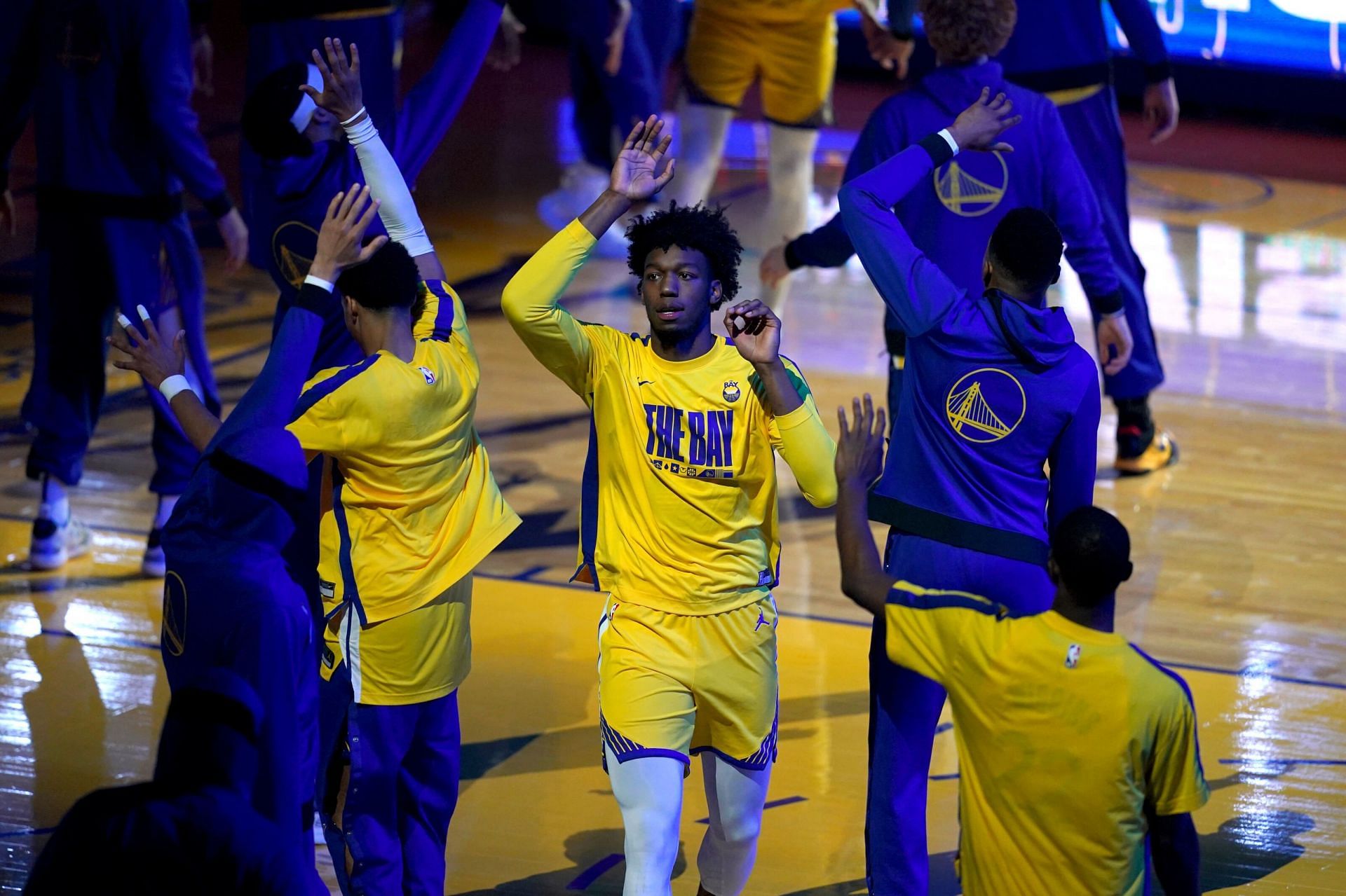 James Wiseman is expected to play a bigger role for the Golden State Warriors next season. [Photo: Blue Man Hoop]