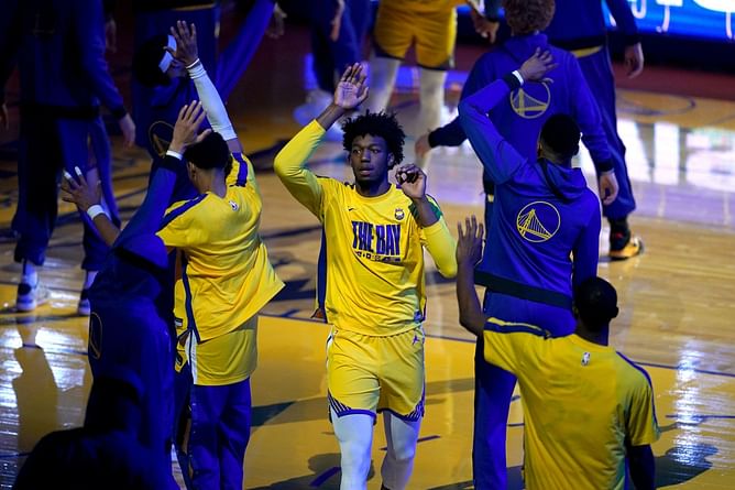 "He’s a freaking athlete, he’s 7’1" and he can defend and protect the rim" - Sam Mitchell backs former #2 pick to start for Golden State Warriors in 2022-23 season