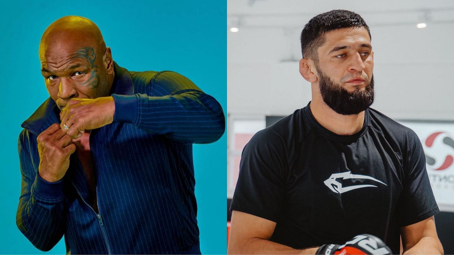 Mike Tyson (@miketyson), Khamzat Chimaev (@khamzat_chimaev) [Images courtesy of Instagram]