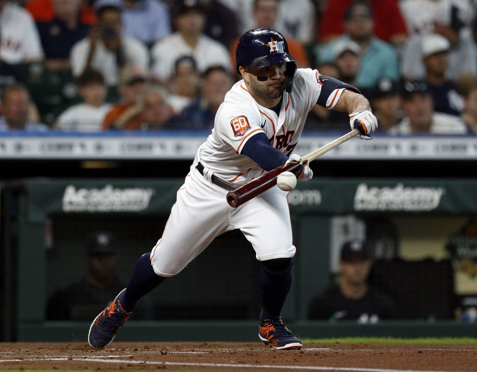 Jose Altuve of the Astros boasts an average of .272.