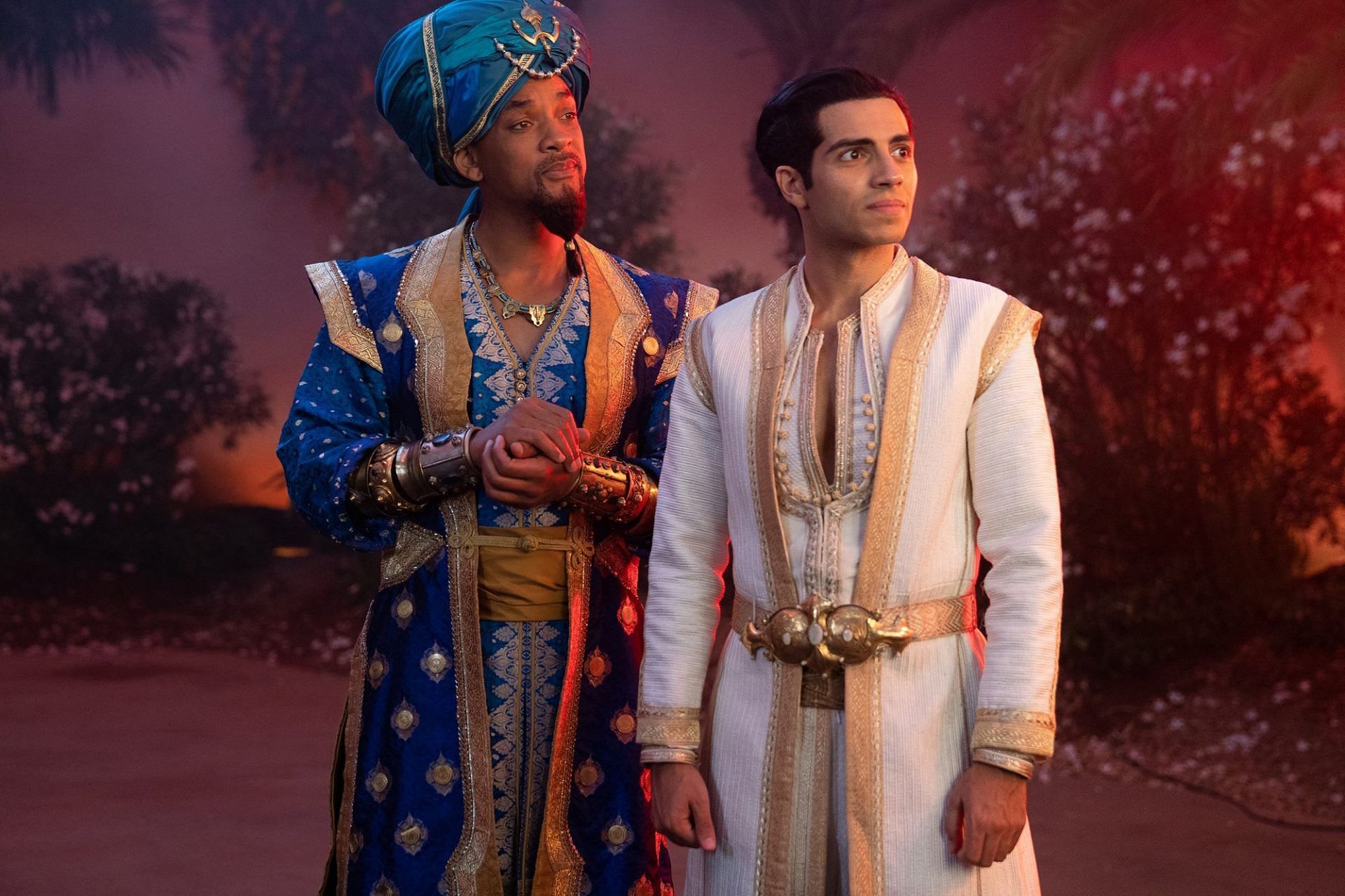 Genie and Aladdin (Image via Disney)