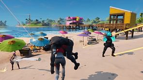Fortnite Summer challenge: How to jump on umbrellas along the beach