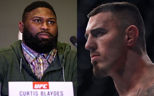 Curtis Blaydes (L); Tom Aspinall (R)