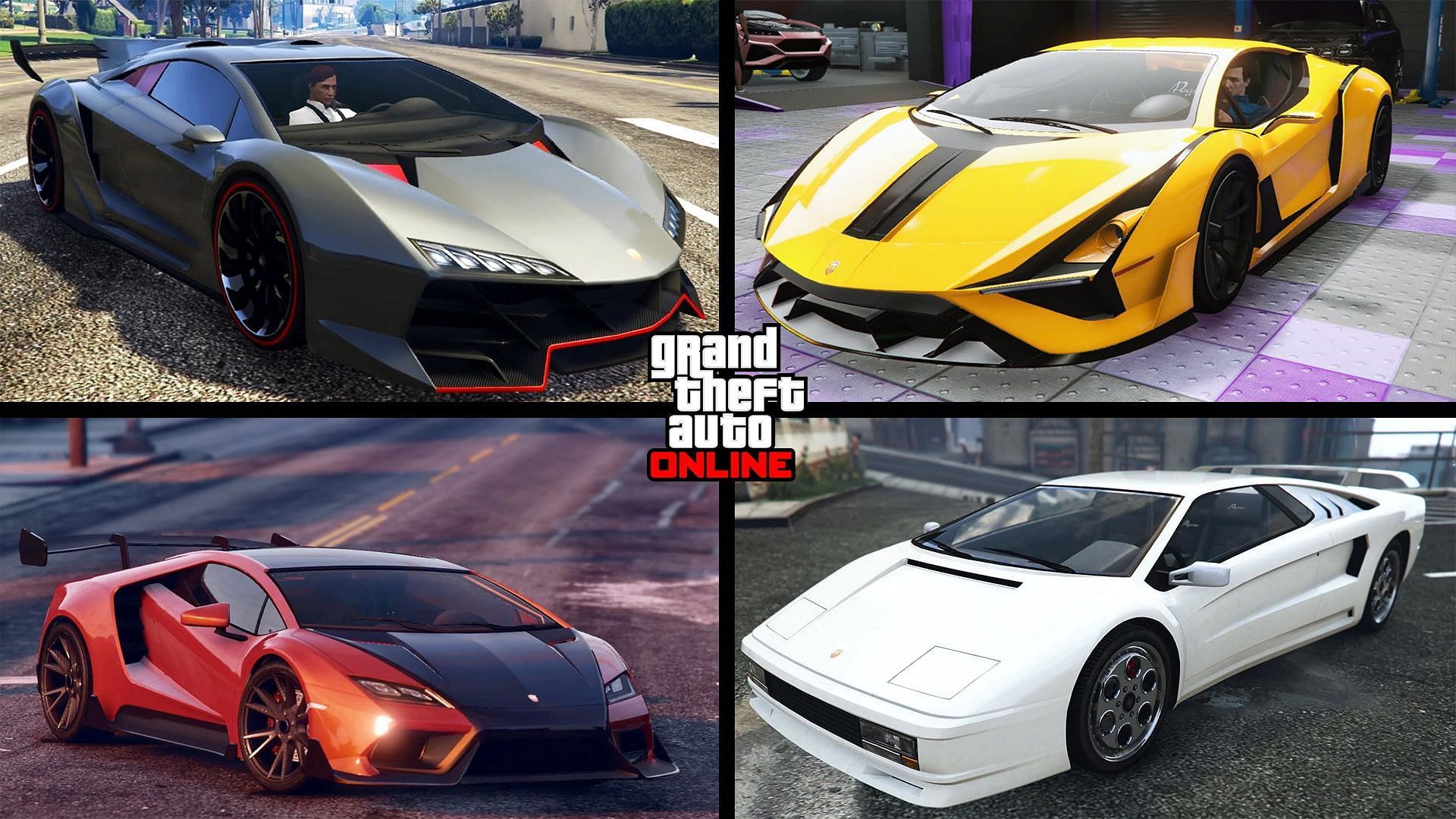 Most of the cars in GTA Online are based on real-life cars (Image via Sportskeeda)