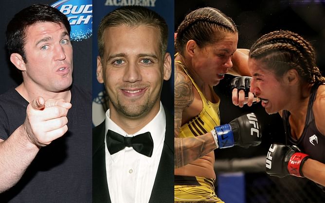 "That was mental" - Chael Sonnen says Amanda Nunes disproved the rule boxing aficionado Max Kellerman taught him, following her win over Julianna Pena