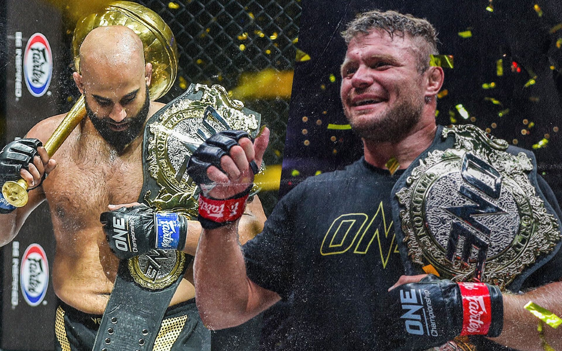 Arjan Bhullar (L) and Anatoly Malykhin (R) will finally get their hands on each other. [Photos: ONE Championship]