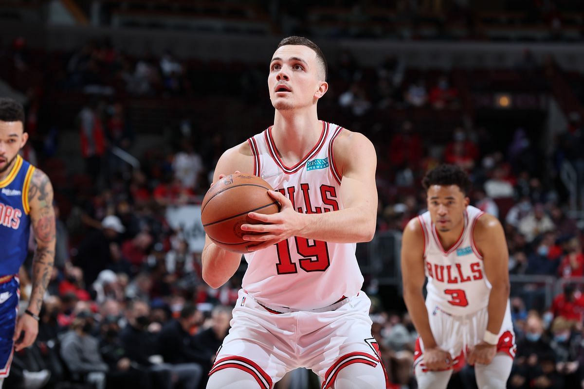 Marko Simonovic of the Chicago Bulls in the Las Vegas Summer League