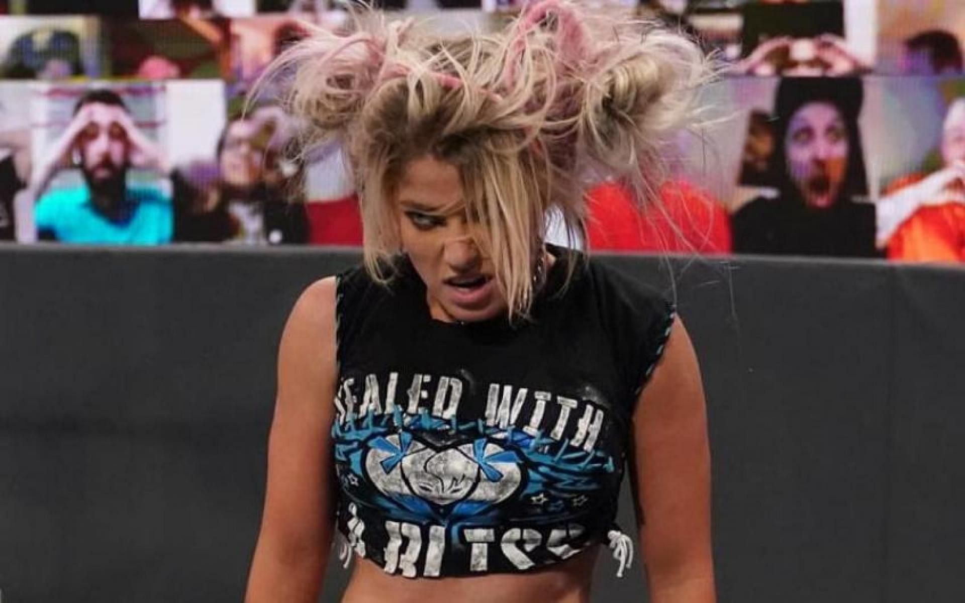 Things might not go well for Little Miss Bliss tonight on WWE RAW.
