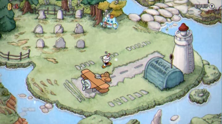 How To Get Past The Graveyard Puzzle In Cuphead The Delicious Last Course