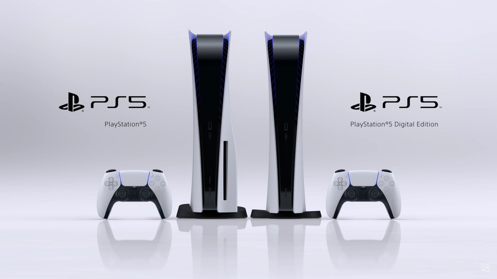 The two editions of the PlayStation 5 (Image via Sony)