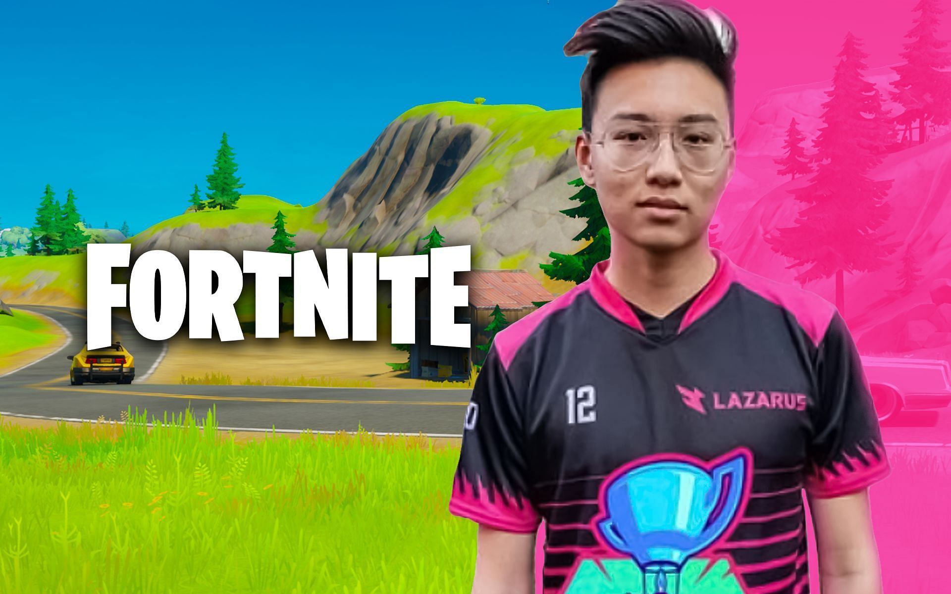 Nate &quot;Kreo&quot; Kou is a professional Fortnite player (Image via Sportskeeda)