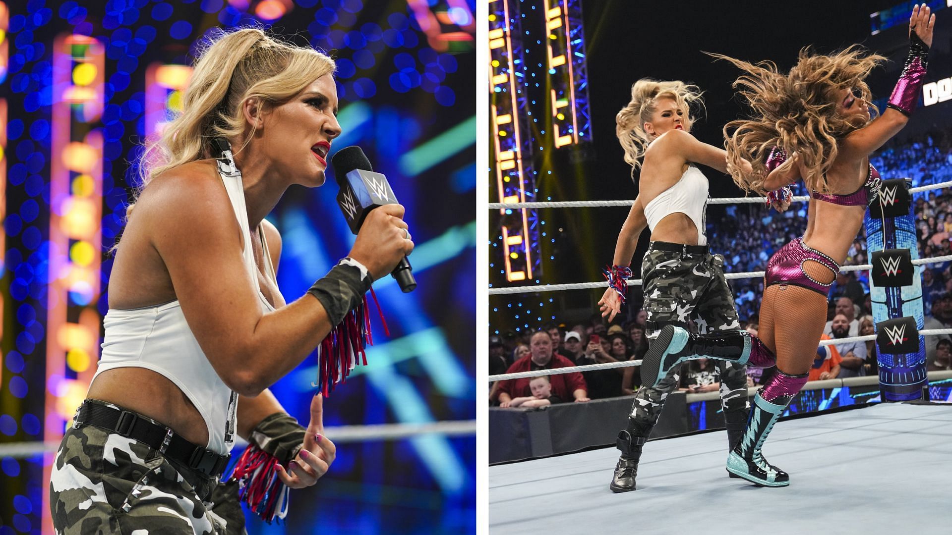 Lacey Evans turned heel on the latest WWE SmackDown