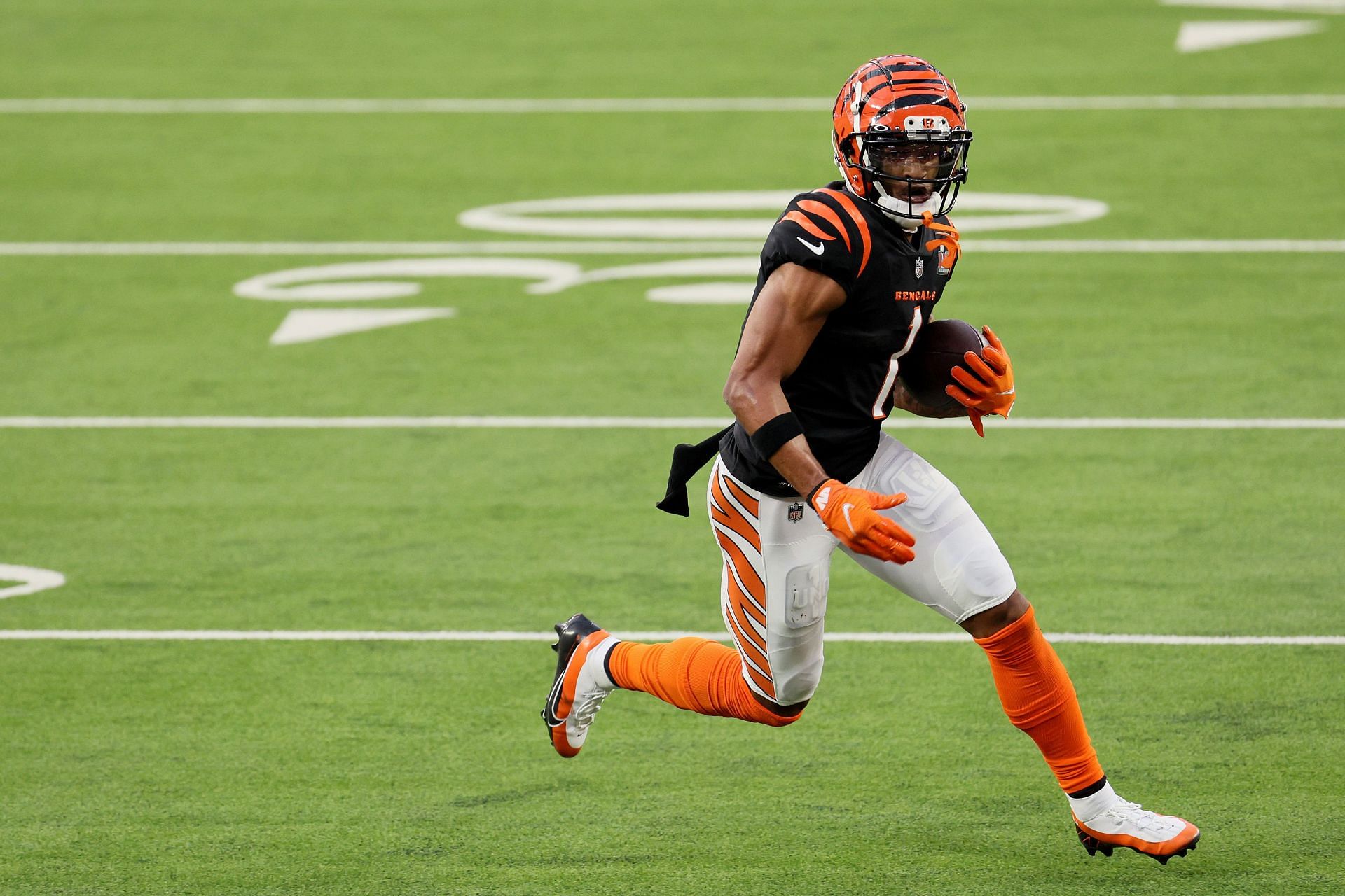 Ja&#039;Marr Chase in action for the Cincinnati Bengals.