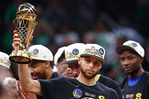 Steph Curry of the Golden State Warriors is the reigning NBA Finals MVP.