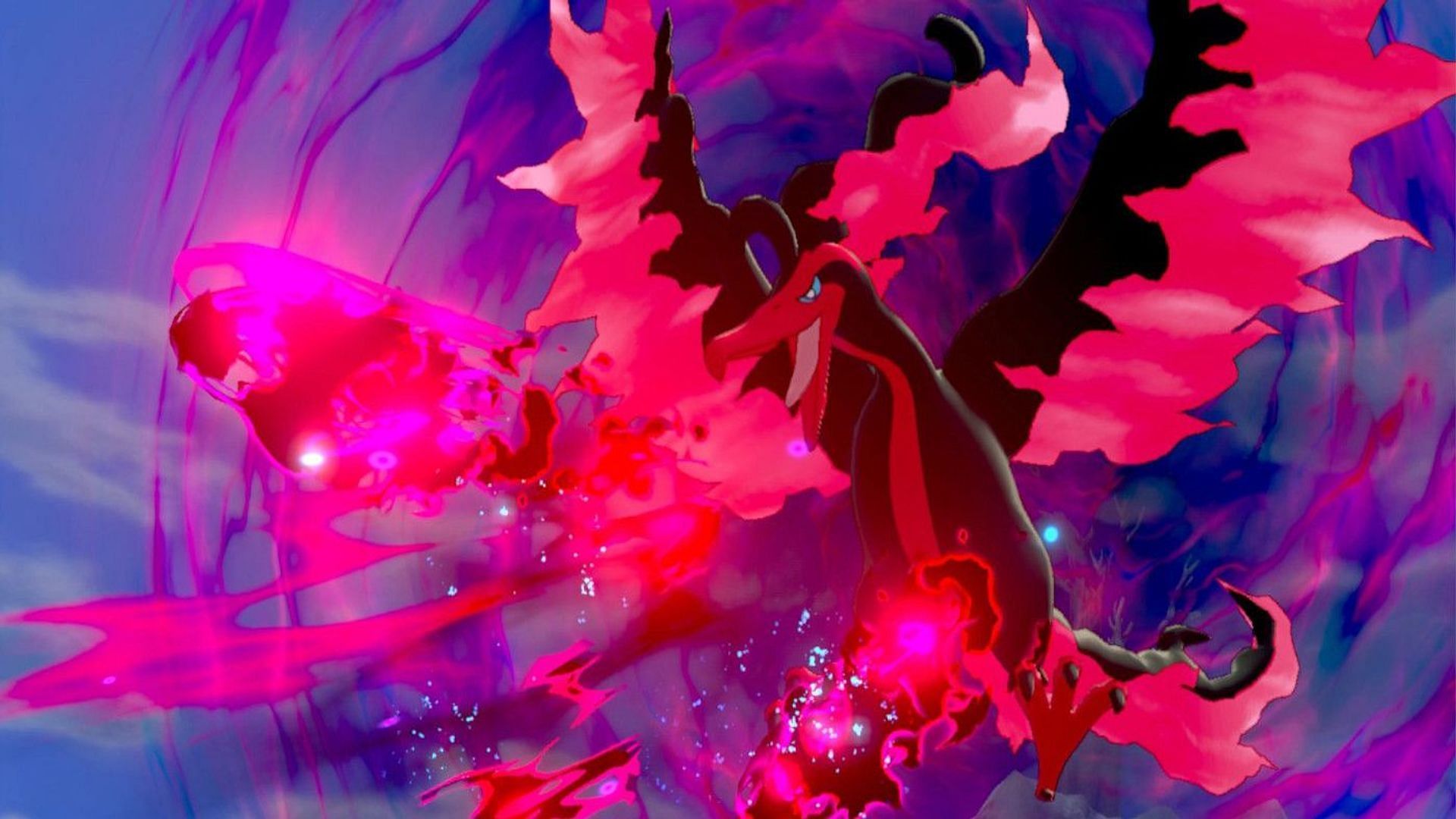 Galarian Moltres as it appears in Pokemon Sword and Shield (Image via The Pokemon Company)