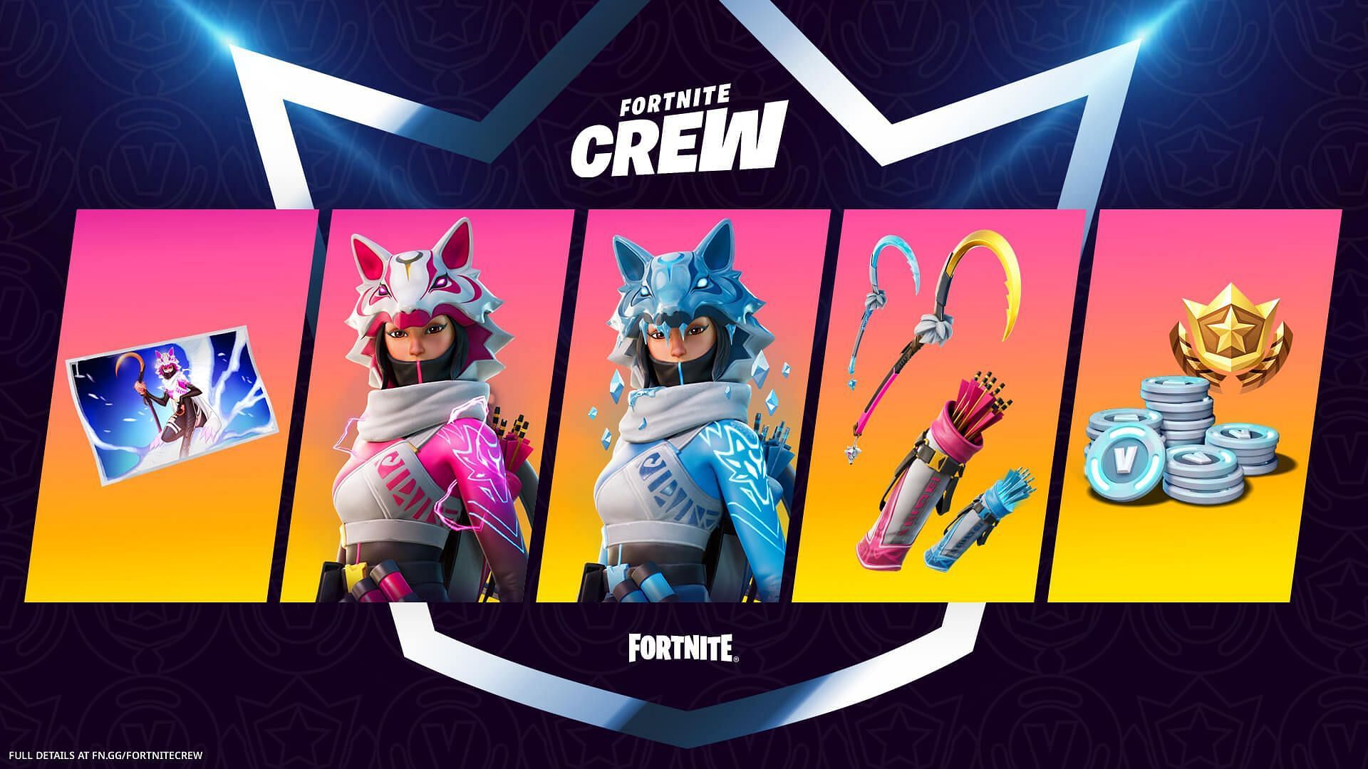 Fortnite Crew subscribers enjoyed the Vi outfit. (Image via Epic Games)