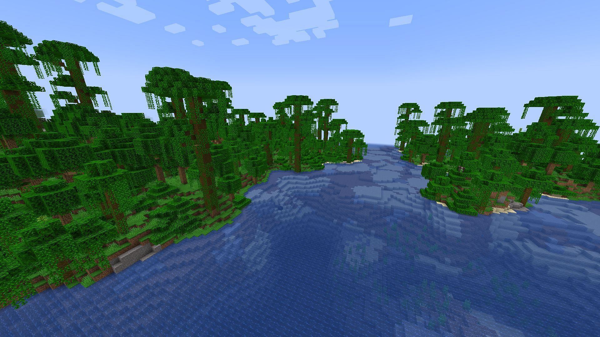 Lush caves will have higher chance of generating under other biomes with higher humidity (Image via Minecraft 1.19 update)