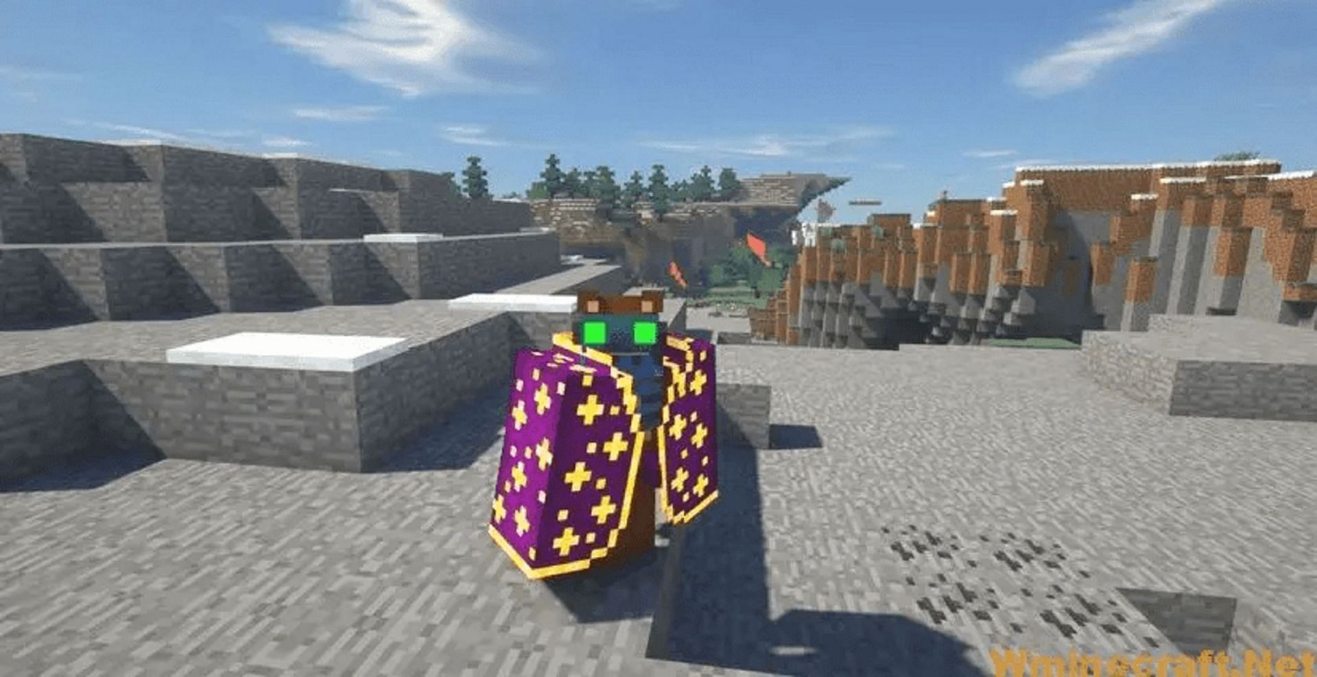 The Artifacts mod, included in Mukwas Adventure (Image via 9Minecraft)