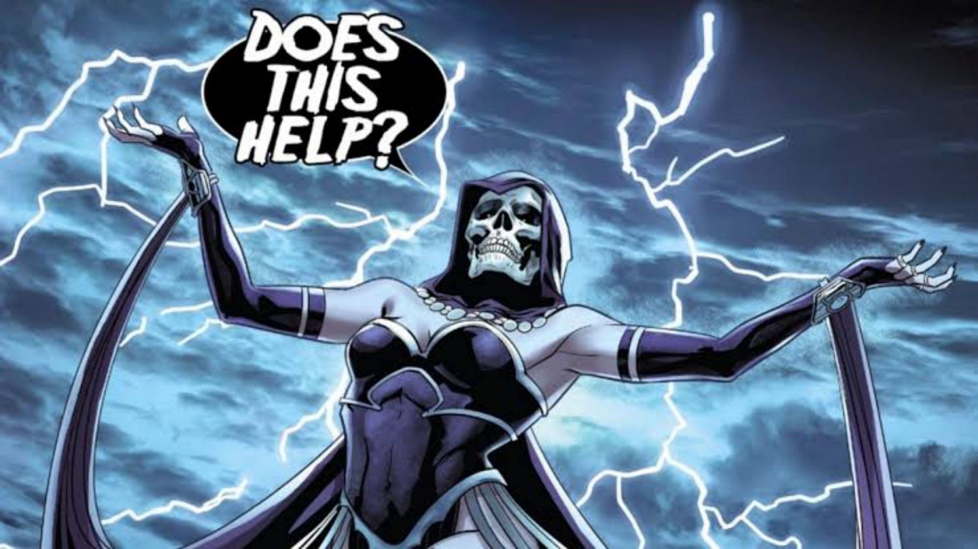 Death from the comics (Image via Marvel Comics)