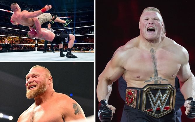 "Wow" - Top WWE Superstar found out he would be facing Brock Lesnar an hour before the match