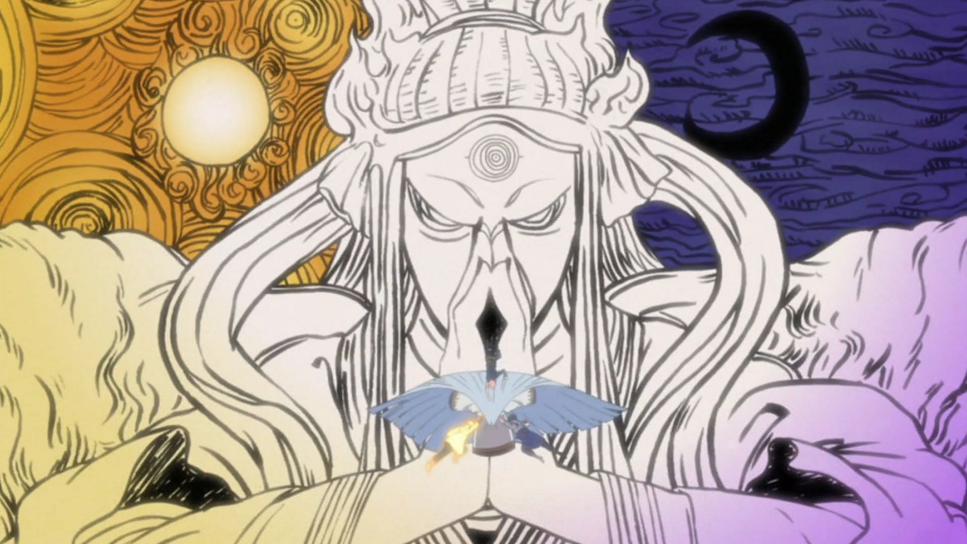 Sasuke and Naruto use Six Paths Chibaku Tensei to seal Kaguya (Image via Masashi Kishimoto/Shueisha/Studio Pierrot, Naruto)