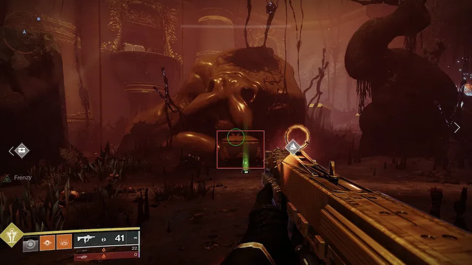 By Fallen Greatness Opulent Chest location (Image via Bungie)