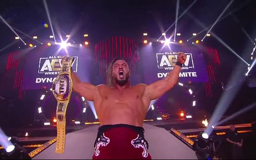 Wardlow became TNT Champion last week on AEW Dynamite