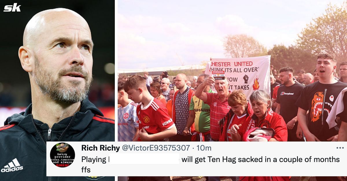 Manchester United manager Erik ten Hag&#039;s starting XI has led to some strong reactions from fans.