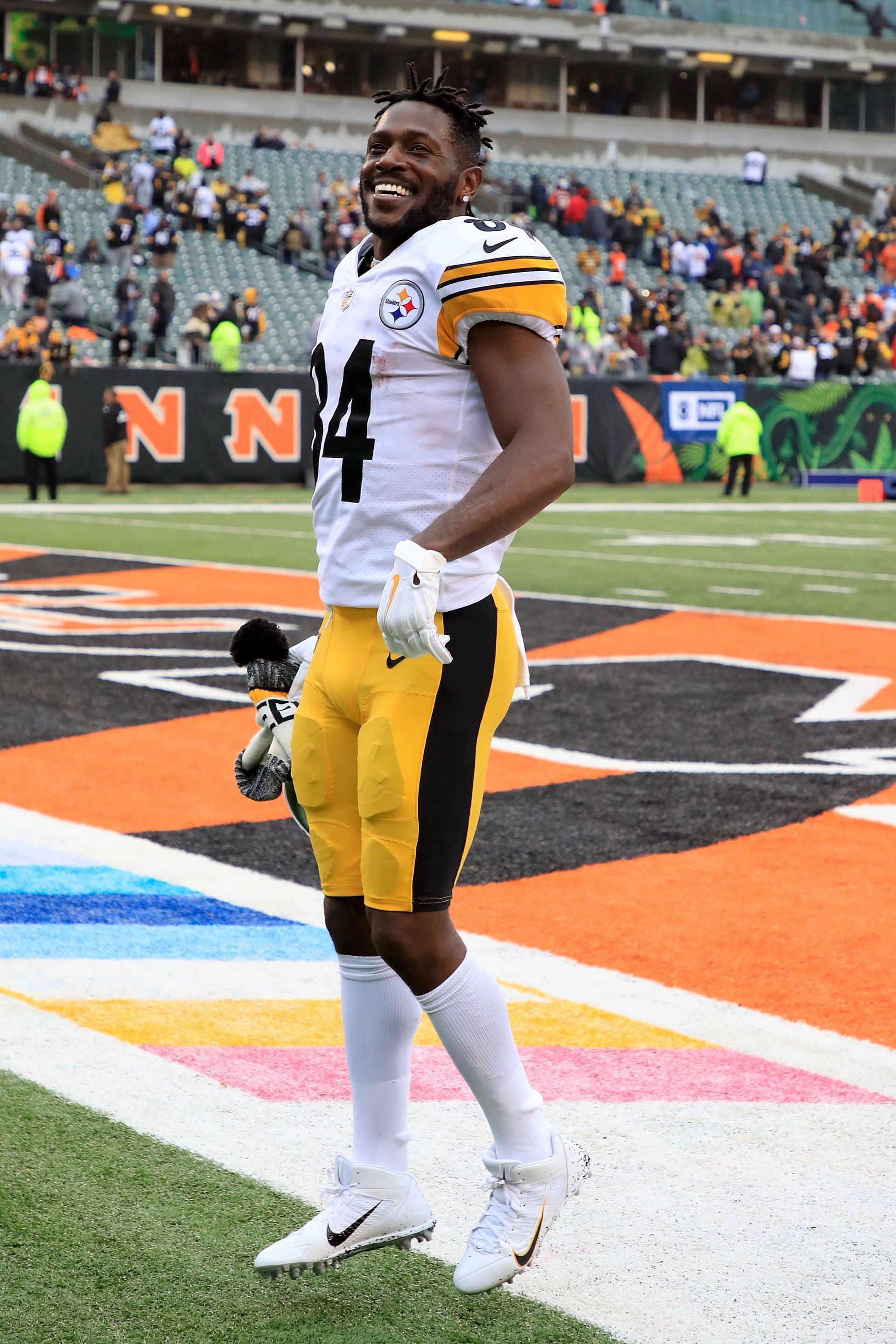 Antonio Brown as a memeber of the Pittsburgh Steelers (2010 - 2018)