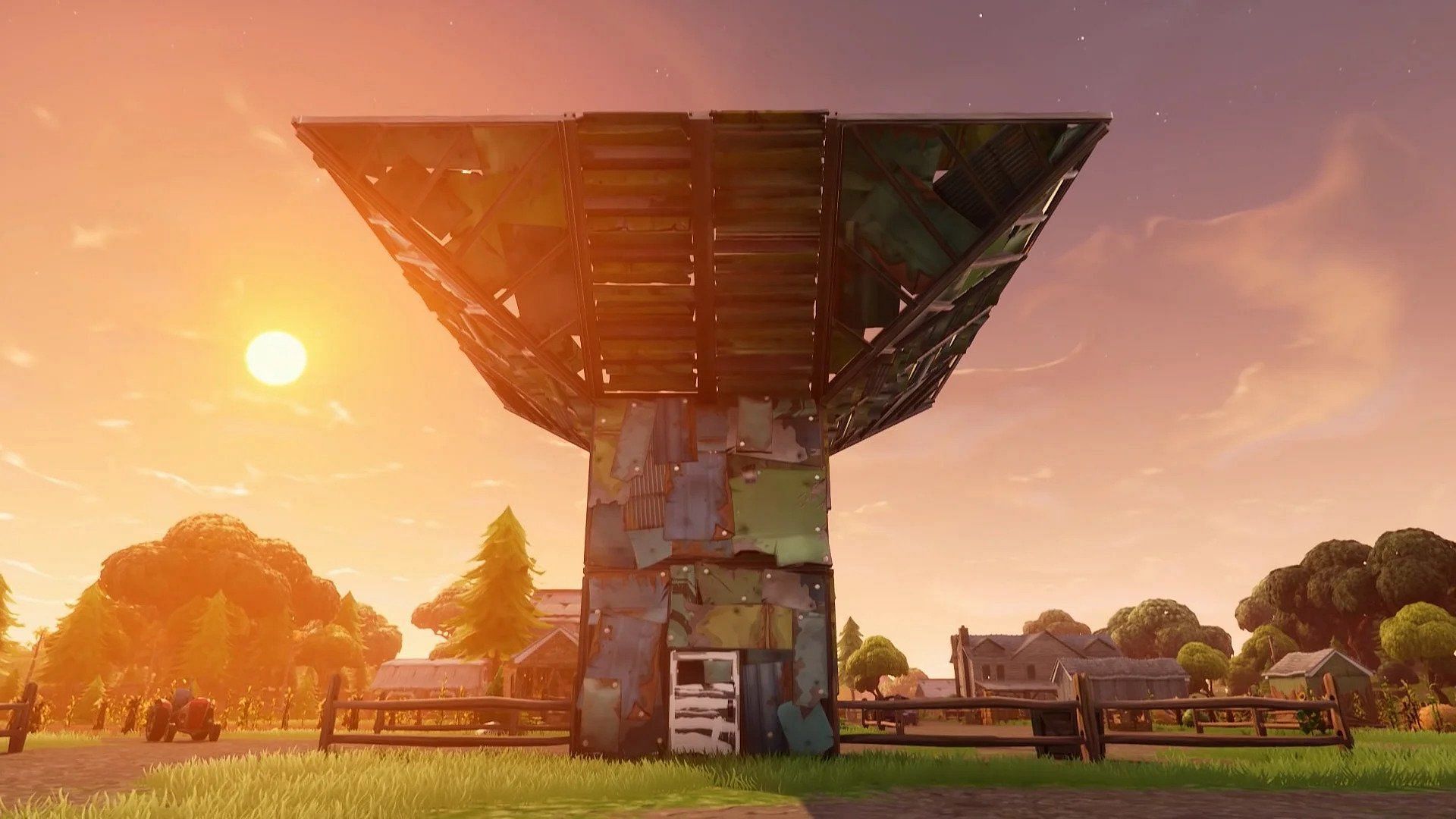 The latest update has unvaulted the Port-a-Fort in Fortnite (Image via Epic Games)