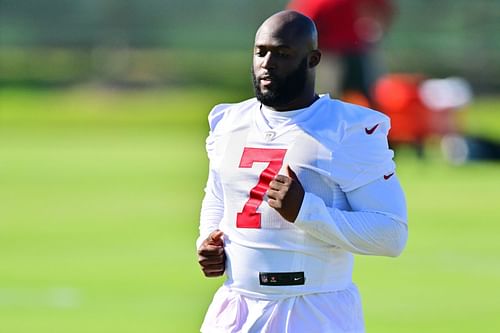 Leonard Fournette at Tampa Bay Buccaneers' mandatory minicamp