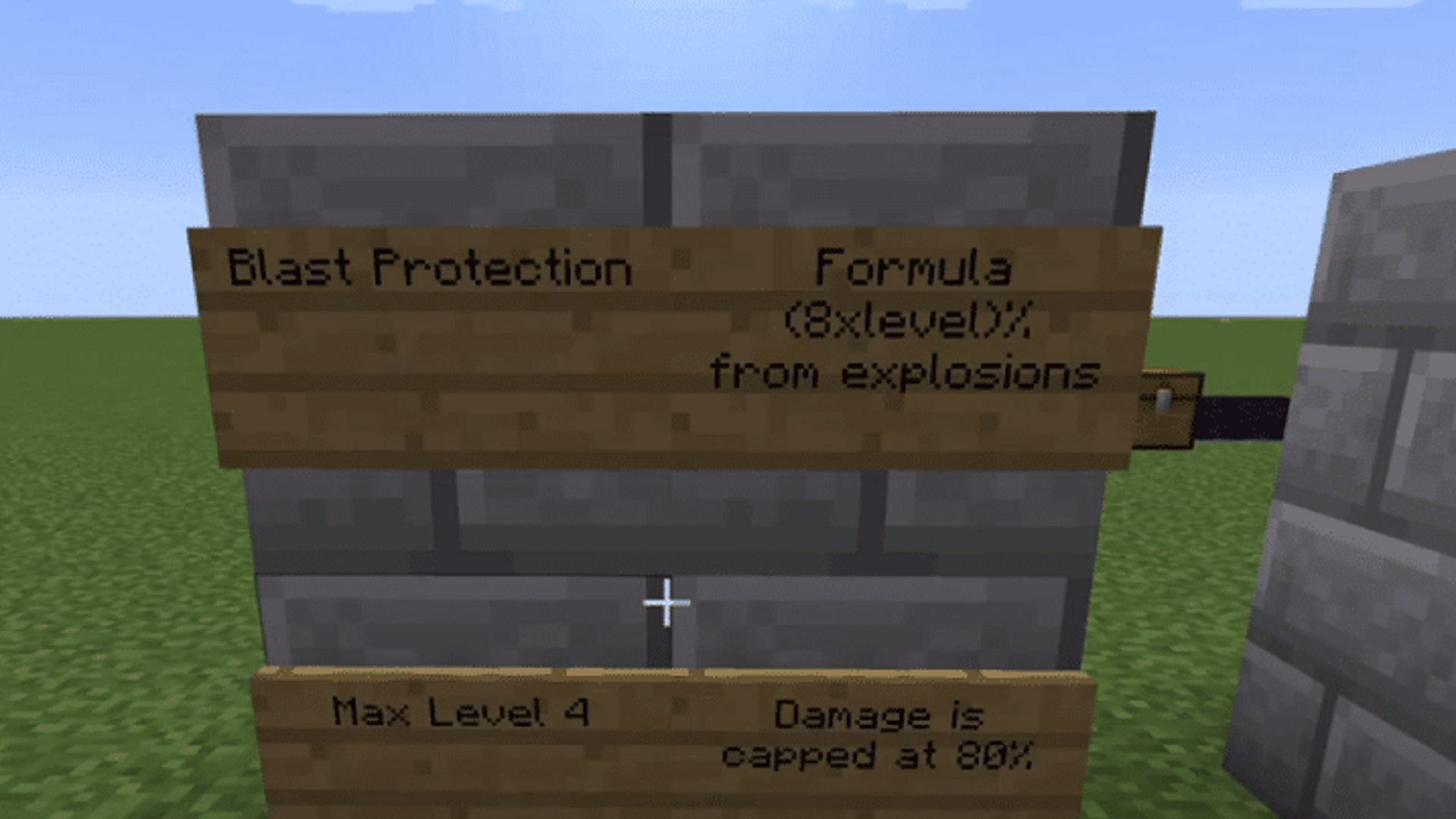 Blast Protection is a great asset against some of Minecraft&#039;s worst hazards (Image via Mojang)