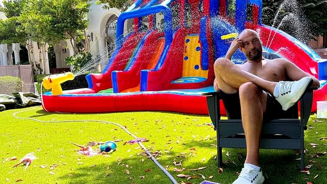 "Winning the World Series was easier" "Have kids, they said. It’ll be great, they said" - Fans react hilariously as Derek Jeter deals with his daughters' shenanigans