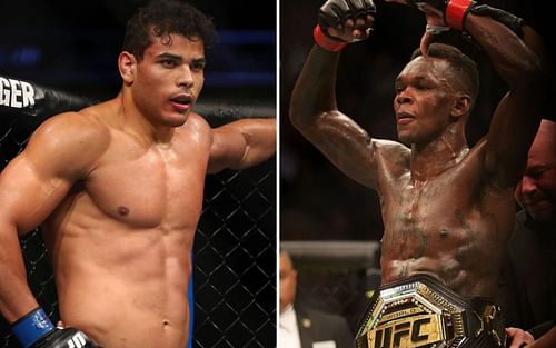 Paulo Costa (L), Israel Adesanya (R)