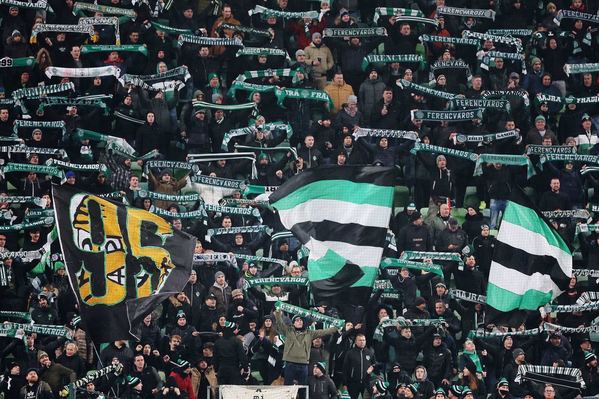 Ferencvarosi and Slovan Bratislava face off on Wednesday