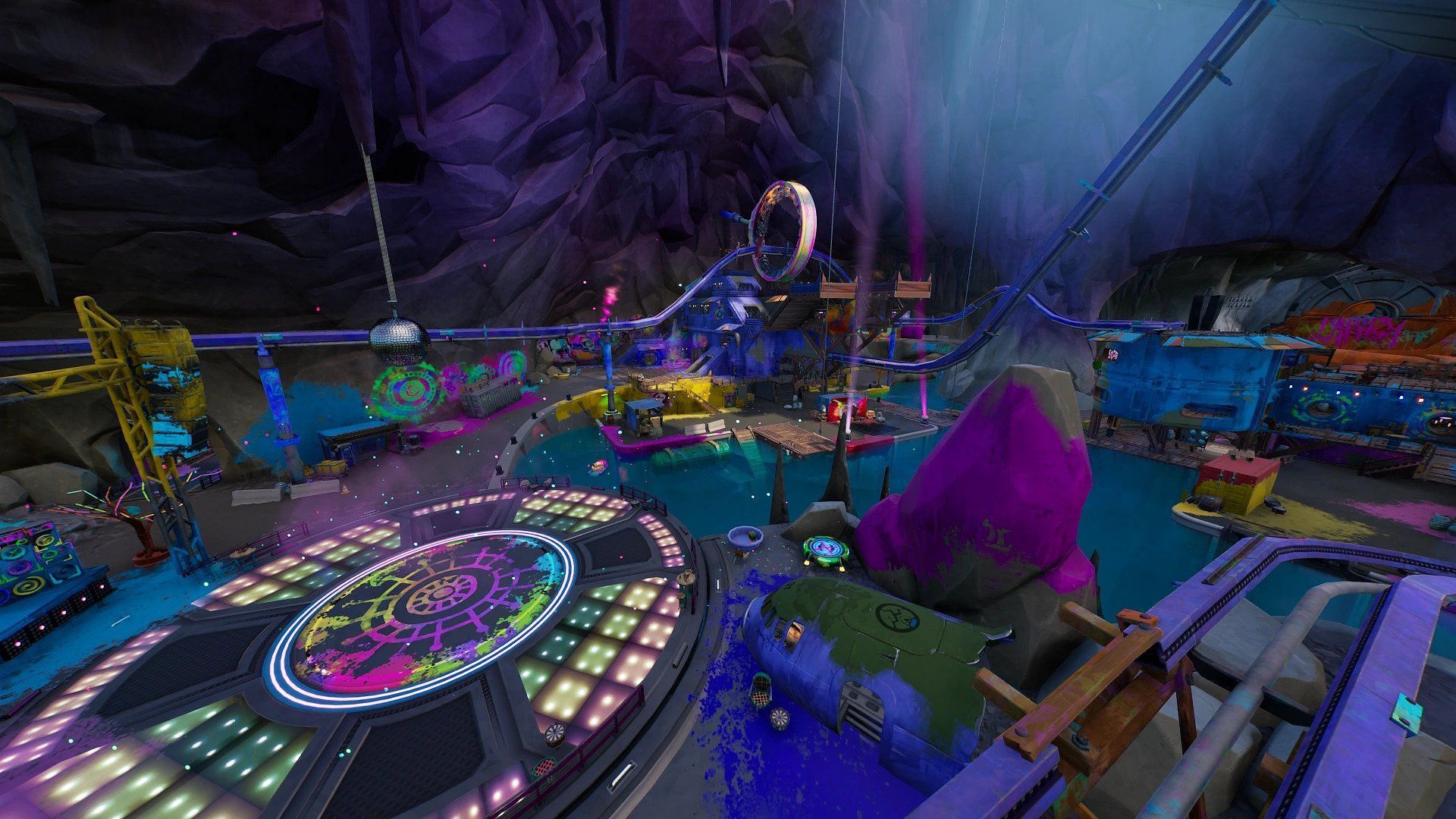 Rave Cave might soon go hushed, courtesy of the loopers (Image via Epic Games)