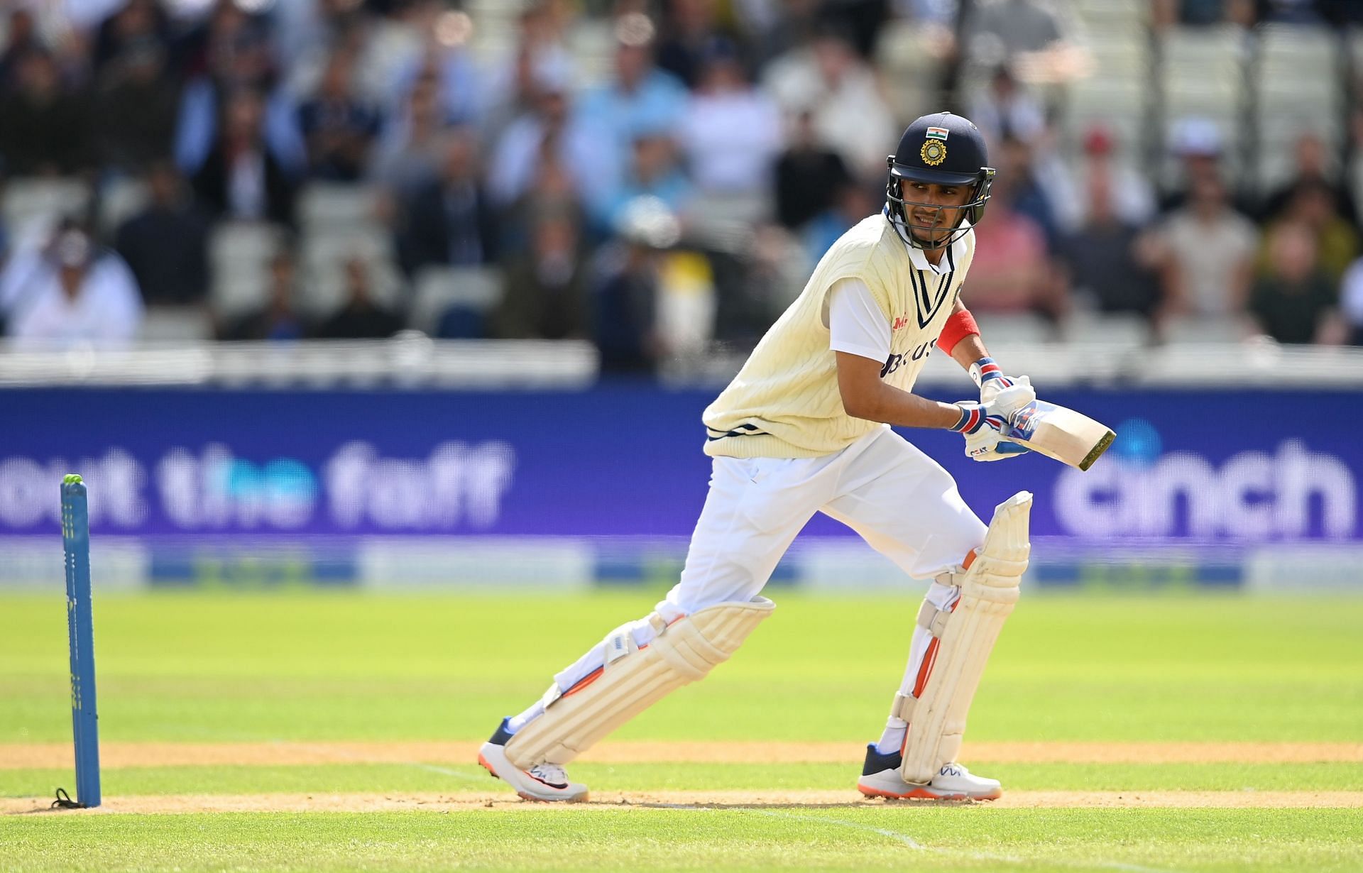 Shubman Gill is discovering how tough Test cricket can be. Pic: Getty Images