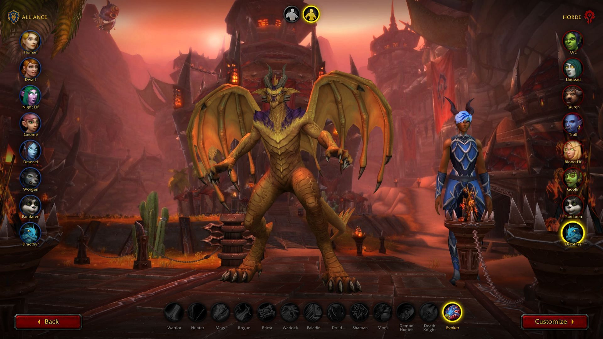 World of Warcraft: Dragonflight&#039;s alpha testing has begun, letting players experience the Azure Span zone (Image via Blizzard Entertainment)
