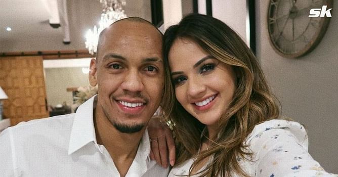 “Little Fab it’s coming!!” – Liverpool star Fabinho and wife Rebeca Tavares make special announcement